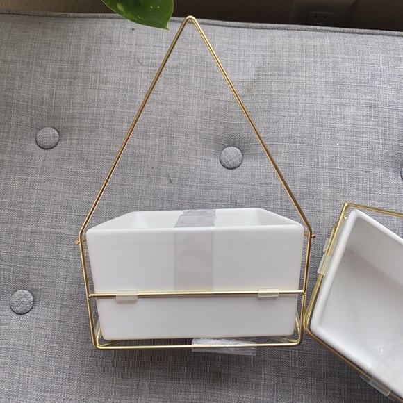 Succulent Wall Geometric Hanging - Picture 3 of 5